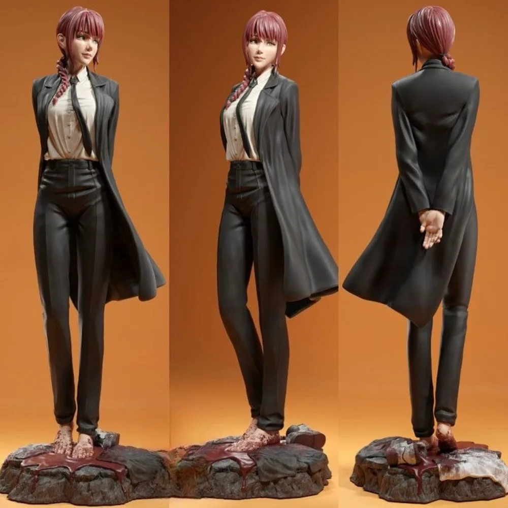 Mysterious Sexy Female Policewoman 3D High-precision Model Parts for Resin White Mold Printing DIY Coloring Figurines
