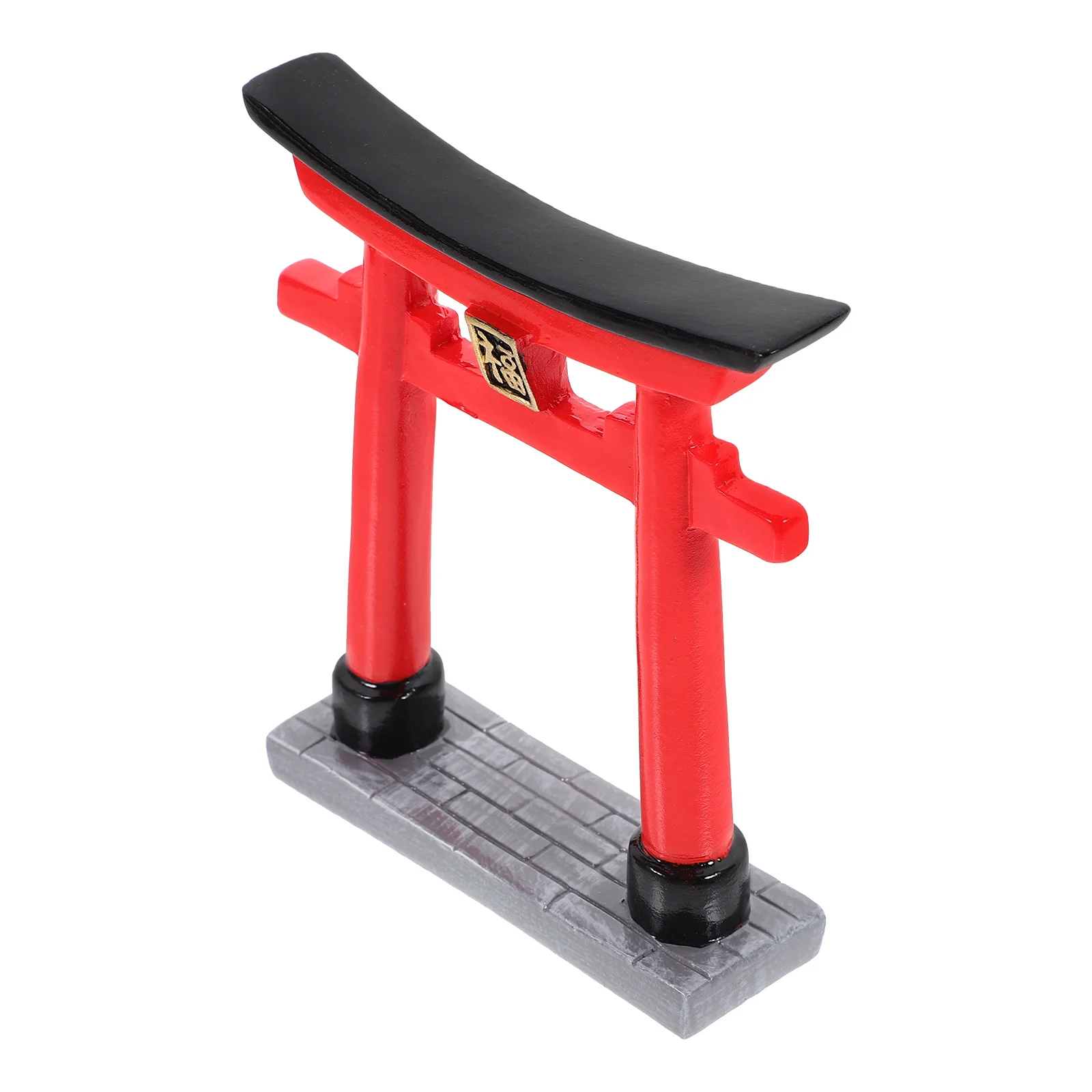 Shrine Torii Gate Tanks Aquarium Decor Fish Ornament Accessories Sculpture Zen Style Craft Japanese-style