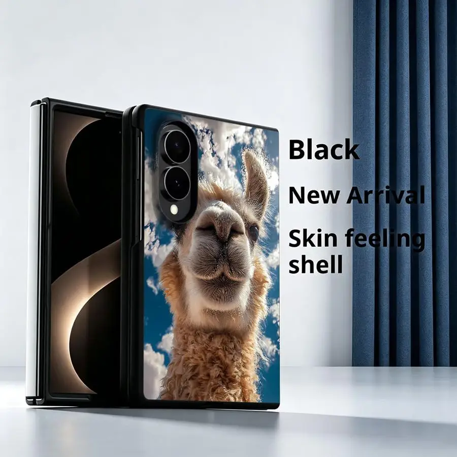Overlooking The Cute Alpaca Case for Samsung Galaxy Z Fold8 Wide ZFold Wide ZFold8 Z Fold 8 Luxury Phone Cover