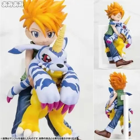 Digital Monster Digimon Adventure Agumon Gomamon Tentomon Gabumon Yagami Taich Piyomon Veemon Figure Model Toy Doll