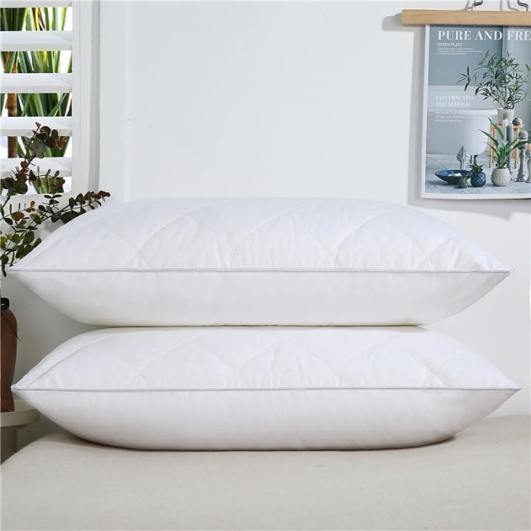 Patchwork Baumwolle Kissen Für Home Hotel 2 stücke Hals Gesundheit 100% Baumwolle Hals Zervikale 20*36 zoll Kissen innere 51x76 cm Drop Shipping