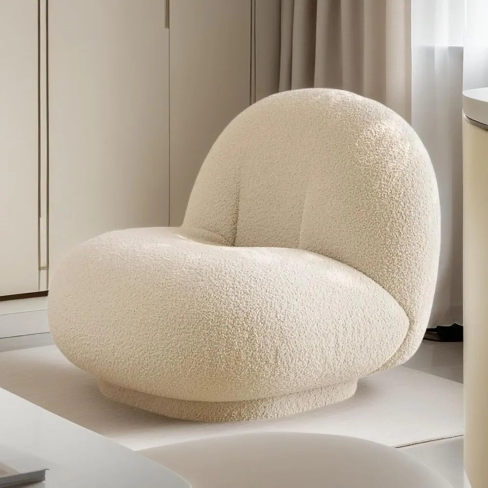 

Modern lounge chair, living room accent chair, comfortable beanbag chair, bedroom reading chair