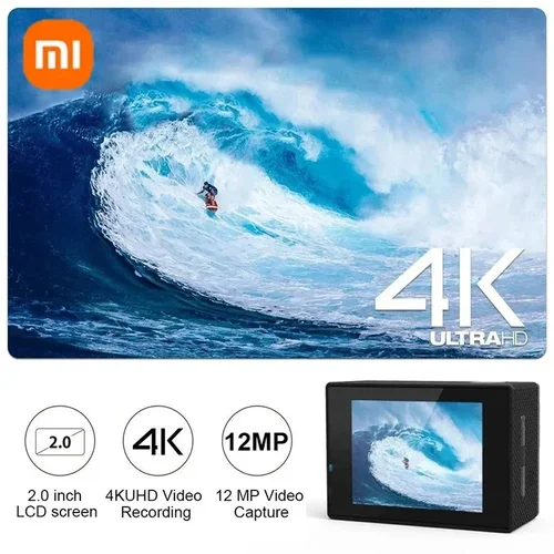 Imagen 2 del producto XIAOMI Ultra Cámara de Acción HD 4K/30fps WiFi 2,0 ""170D cámaras de grabación de vídeo impermeables subacuáticas bicicleta deportiva Vlog 2025New