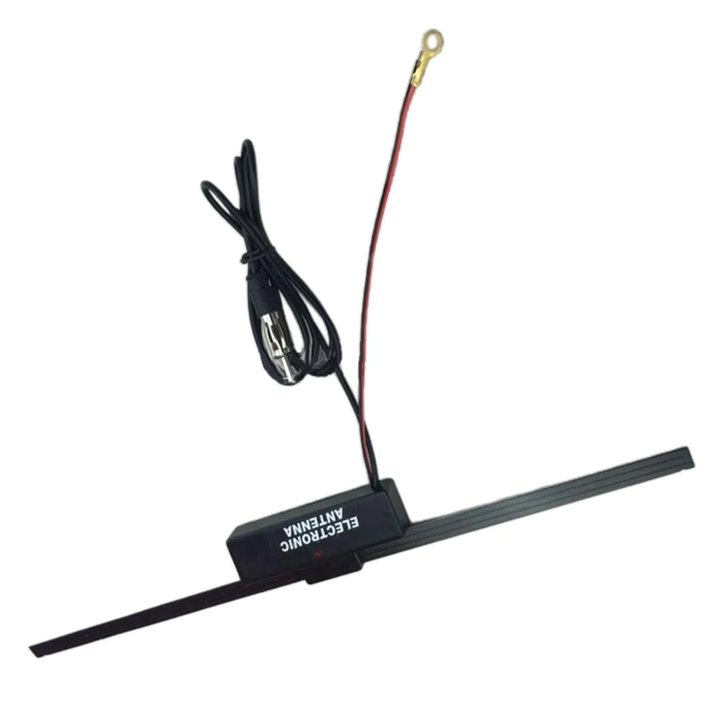Windshield Antenna Aerial FM/AM Radio 12V Windshield Electric Fits Boats Fits Most Vehicle Truck 11VDC - 14.8VDC Operating