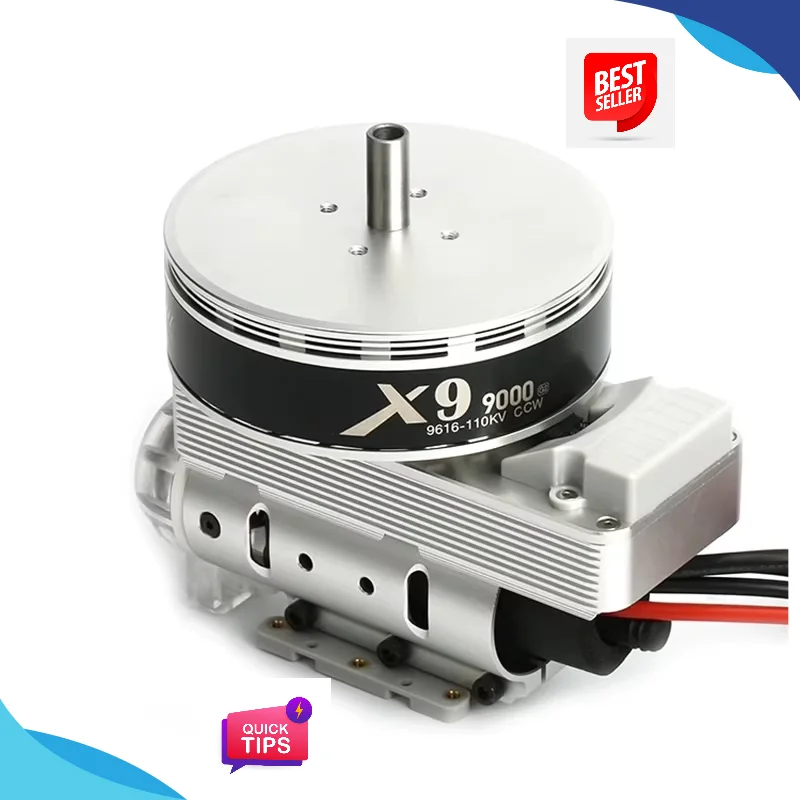 System napędowy Hobbywing X9: Silnik Xrotor 110KV z regulatorem 120A, śmigło 34-calowe 3411 CW/CCW do drona rolniczego wielowirnikowego 16L