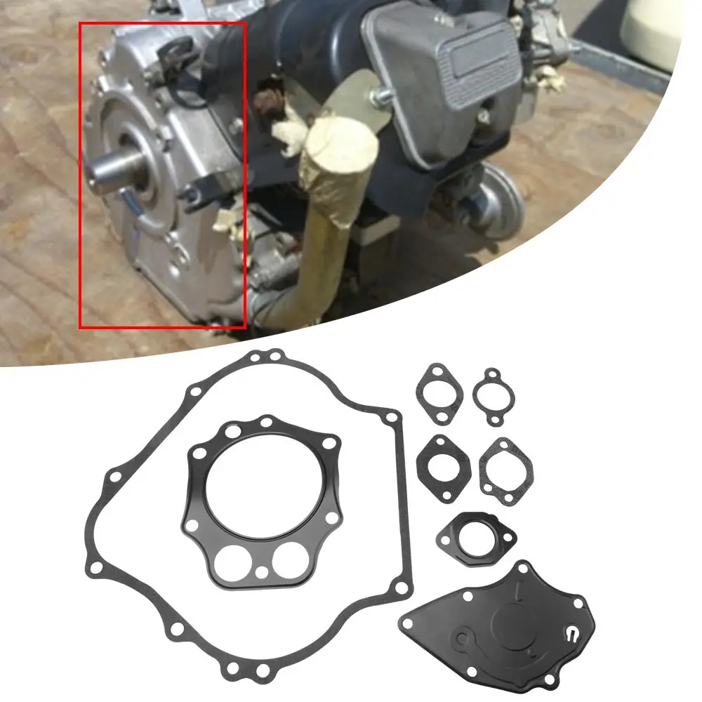 Engine Provides Durable Long-Lasting Seal Gasket Kit Fit For Kawasaki Club Car 350Cc Ds Club Car Precedent Fe350 2005-2015 Black