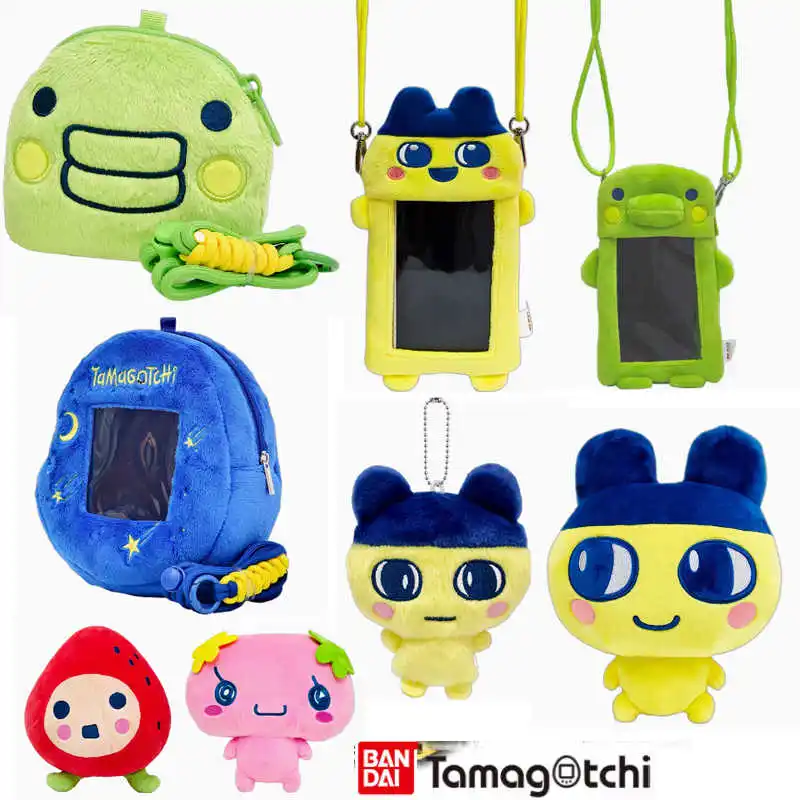 

Bandai Tamagotchi The Original Mametchi Furawatchi Electronic Pet Phone Phone Case Earphone Case Little Storage Bag Cute Gifts
