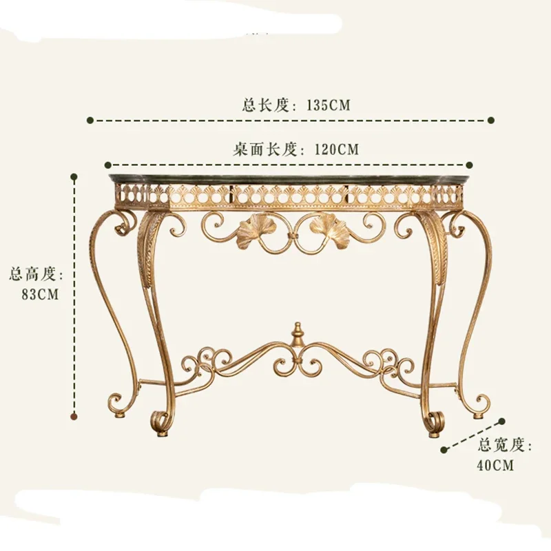 Living Room Luxury Corner Table Nortic Hallway Modern Simple Console Tables Mesa Industrial Console Ingresso Home Furniture