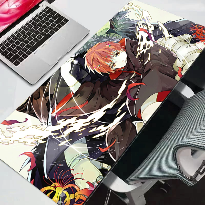 

Коврик для мыши Naruto, большой, резиновый, для ПК, игровые аксессуары, коврик для мыши, настольный коврик, с закрытыми краями, геймерский коврик, прочный, размер Max XXL