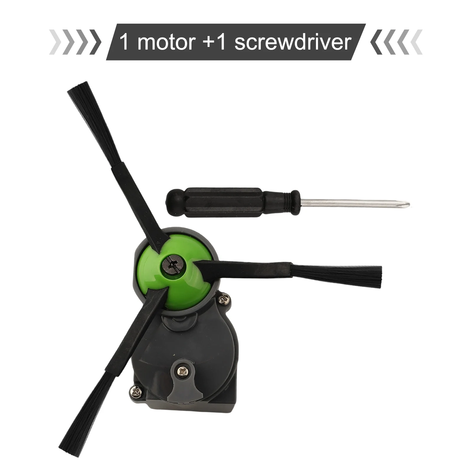 

A must have side brush motor replacement compatible with all models of the For Roombas series enhancing cleaning efficiency
