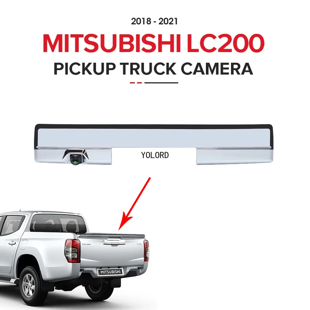 

AHD 1080P Pickup Truck Backup Camera For Mitsubishi LC200 2018-2021 170° Wide Angle Night Vision Waterproof Reversing Camera