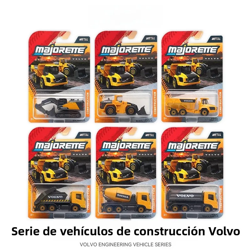 Majorette  Excavator Dozer, Juguete de Ingeniería Simulado, Modelo de Vehículo de Construcción Coleccionable, Escala :6...