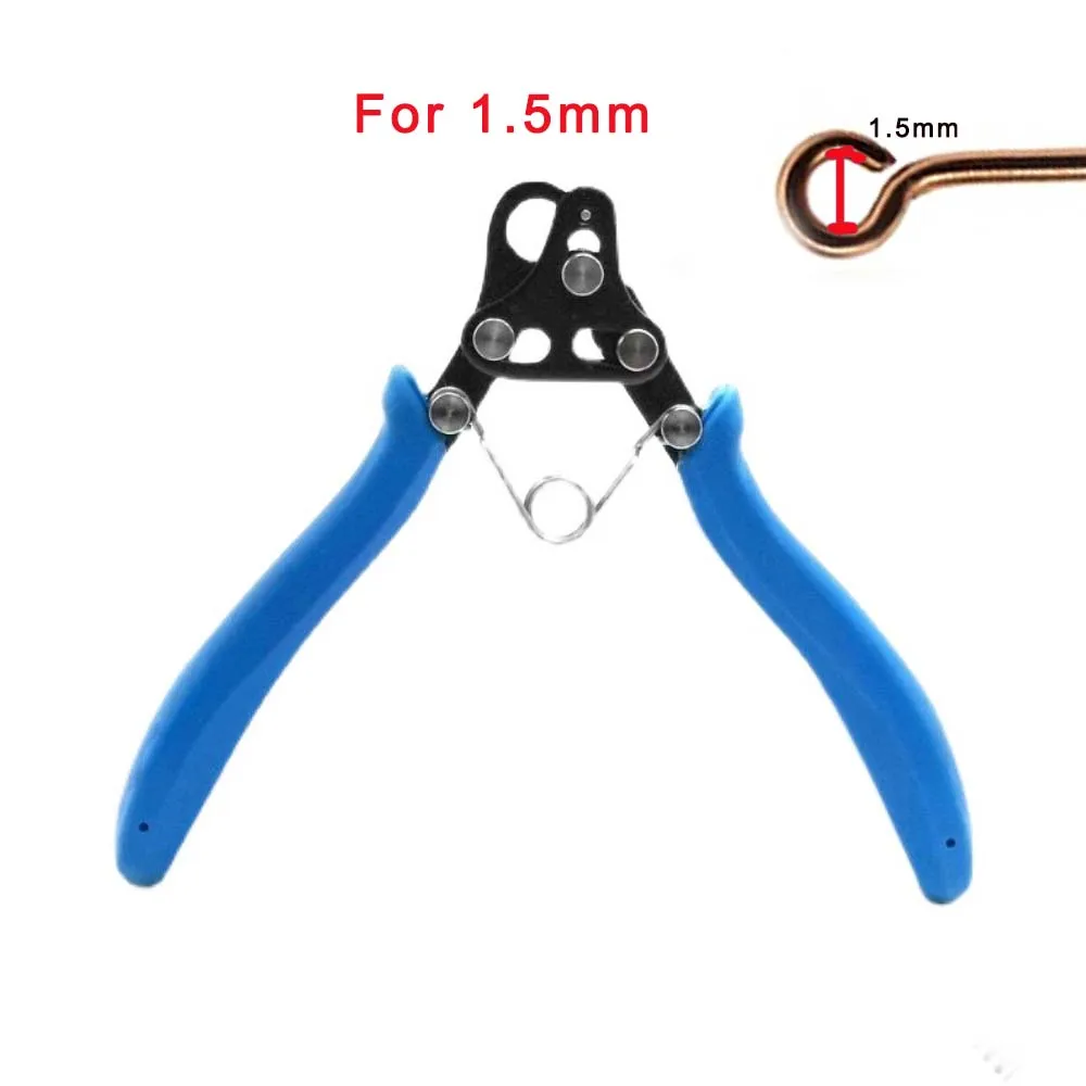 Multifunctional 9 needle rolling pliers for gold wire silver wire round nose winding C ring pliers Jewelry Making Tool