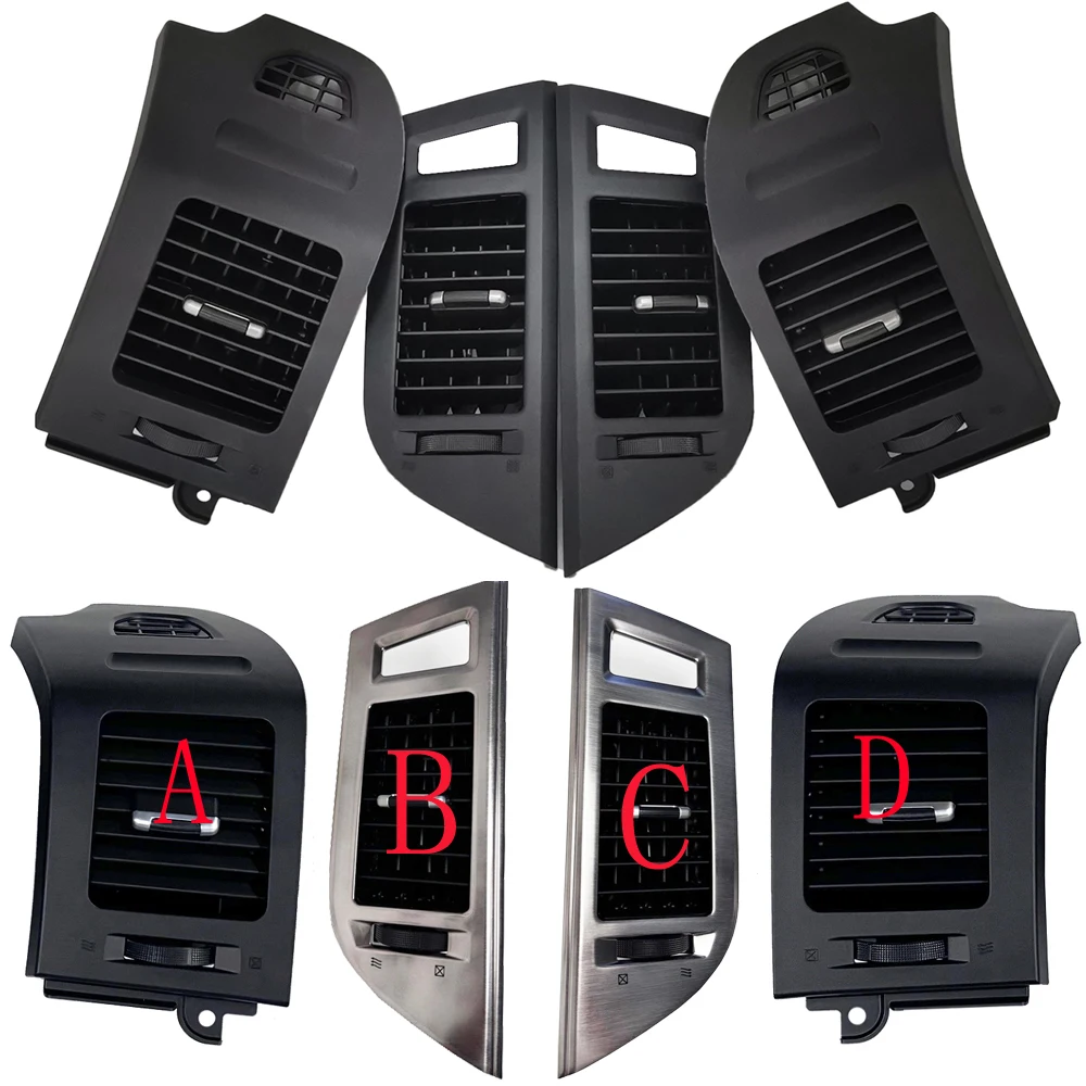 

4pcs Auto AC Air Vent Outlet Panel Plastic Dash Air Conditioner Vent Outlet for Pajero 4 Generation 2006 To 2021