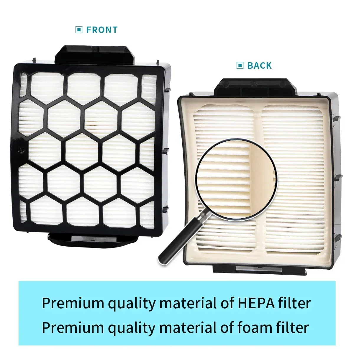 UV900 UV850 upright vacuum cleaner is suitable for shark UV950 UV850 66 Detect UV950 LA492 filter, Part #XHF320 & XFFK602UKT