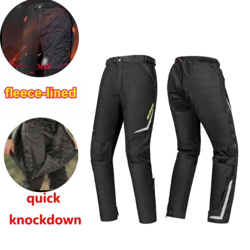 

Winter SCOYCO Men's Motorcycle Pants Quick Wear Off Moto Trousers for Men Motocross Pants CE Knee Warm Lining Windproof 코미네
