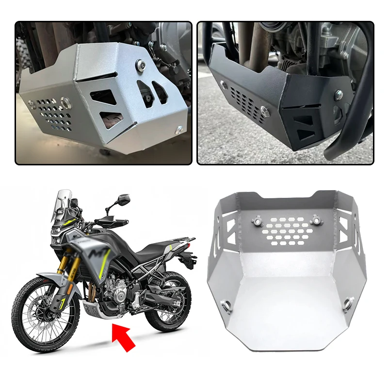 

450MT Motorcycle Accessories Skid Plate Bash Frame Guard Protection Cover For CFMOTO CF450MT 450 MT 450 MT450 mt450 2024 2025