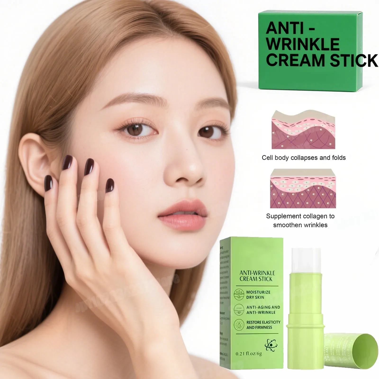 

Neck Lines Protein Cream to Hydrate Reduce Fine Lines - Nourishing and Anti-Wrinkle Formula1