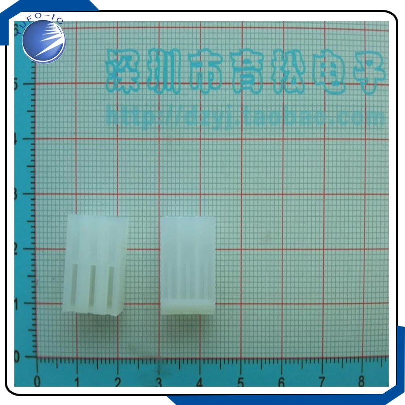 10PCS/Lot  The plastic shell CH3.96-3P plug plug type connector spacing of 3.96