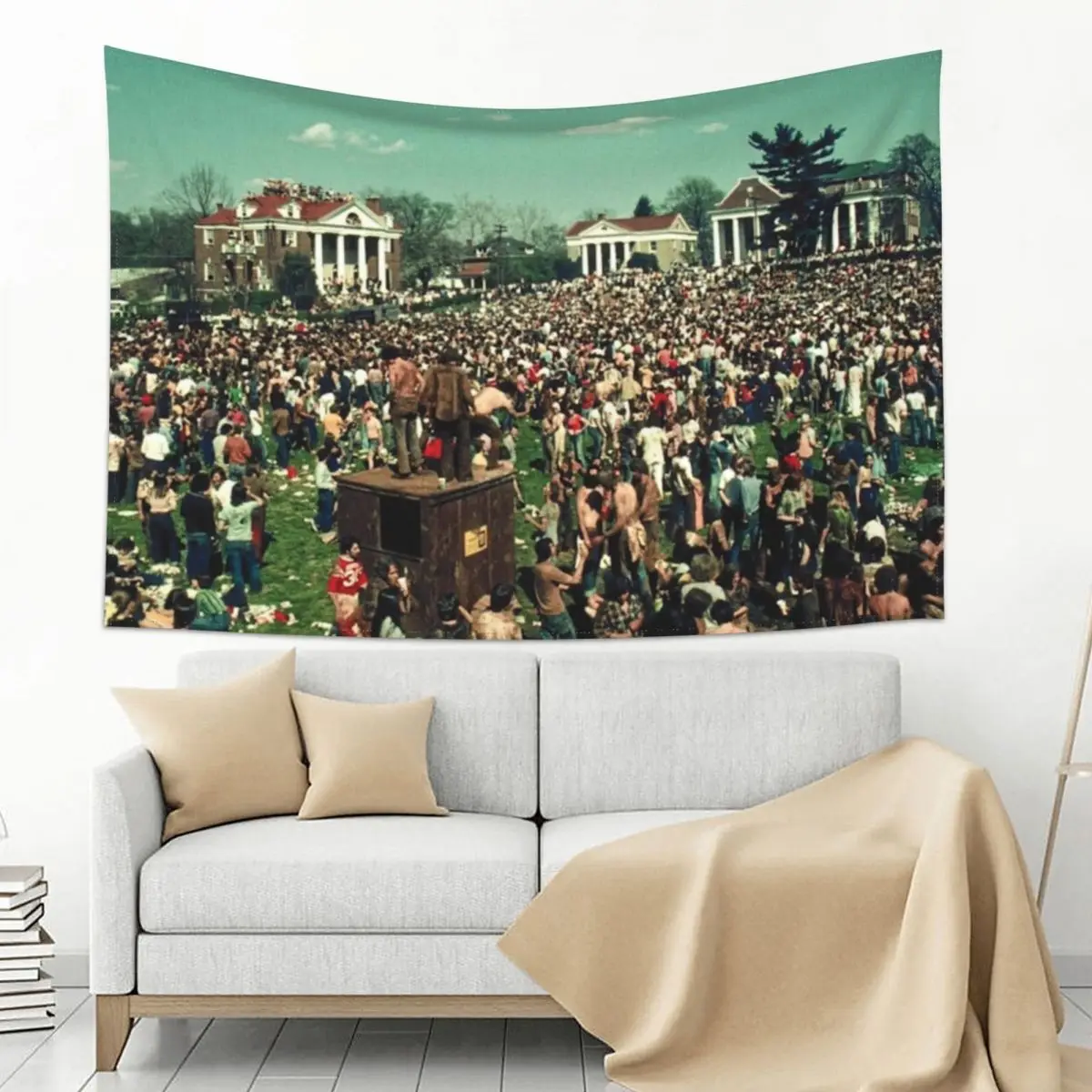 

UVA Easters, 1975 (colorized) Tapestry