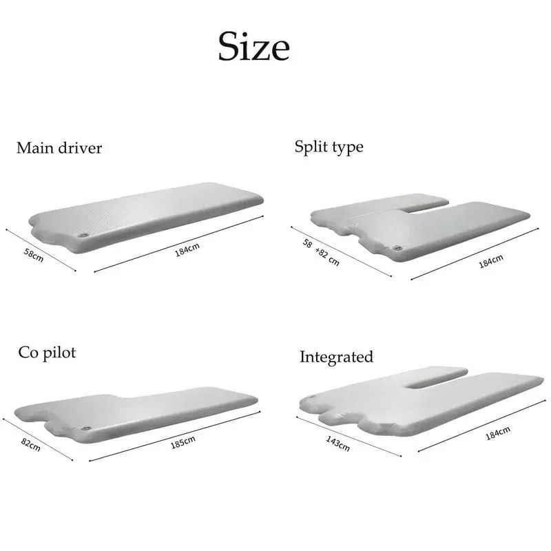 Car Inflatable Mattress for LI AUTO L9 Foldable Portable External Inflation Pump Car Inflatable Mattress for Road Trip Camping