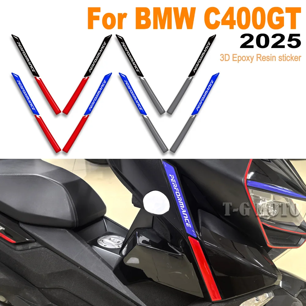 

For BMW C400GT C 400 GT C400 Accessories Motorcycle Tank Pad Gas Fuel Oil Protection Decals Fairing Front Fender Stickers 2025