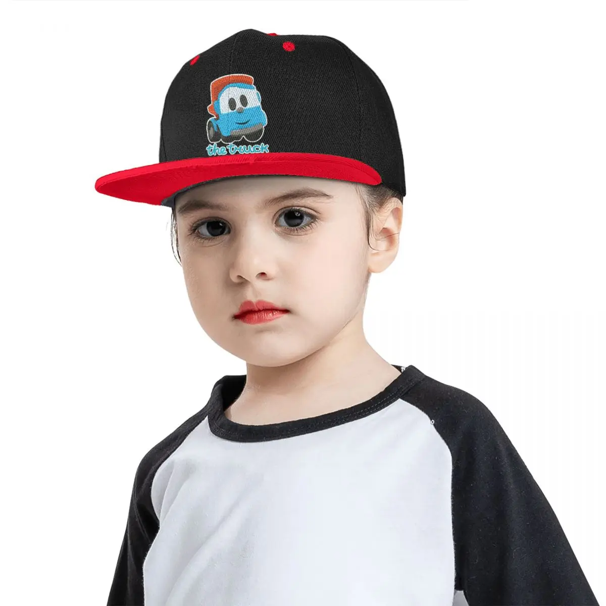 The Inquisitive Dump Truck Leo Children Snapback Cap Funny Hip Hop Colorful Teenager Baseball Caps