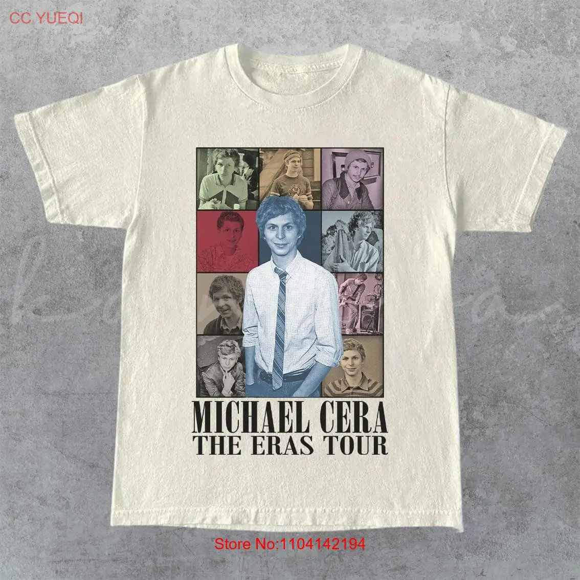 Michael Cera The Eras T Shirt for fans KG292 long or short sleeves