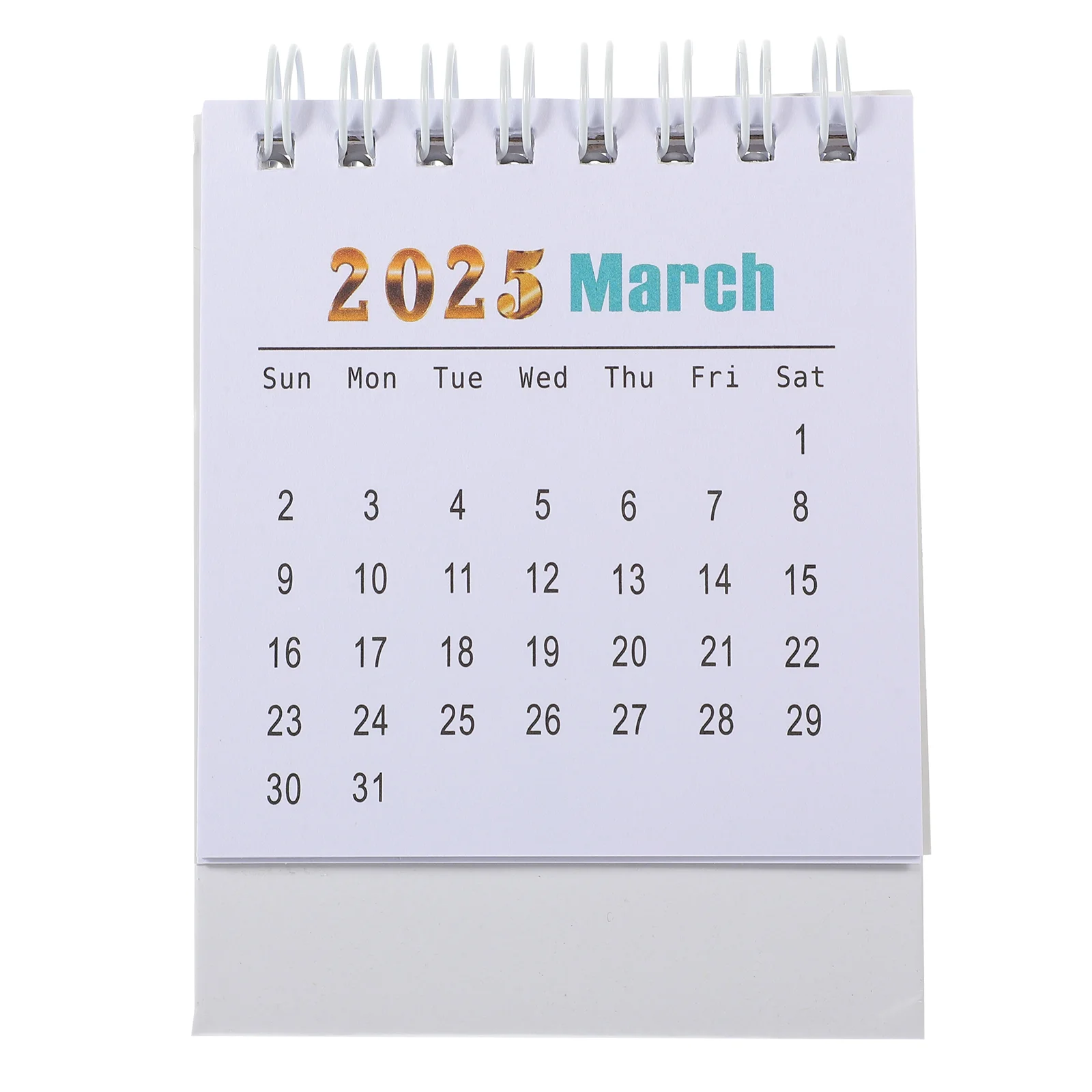 

2024 Desk Calendar Convenient Desktop Easel Office Decor Gift Ornaments Delicate Calendars Tabletop Household Exquisite