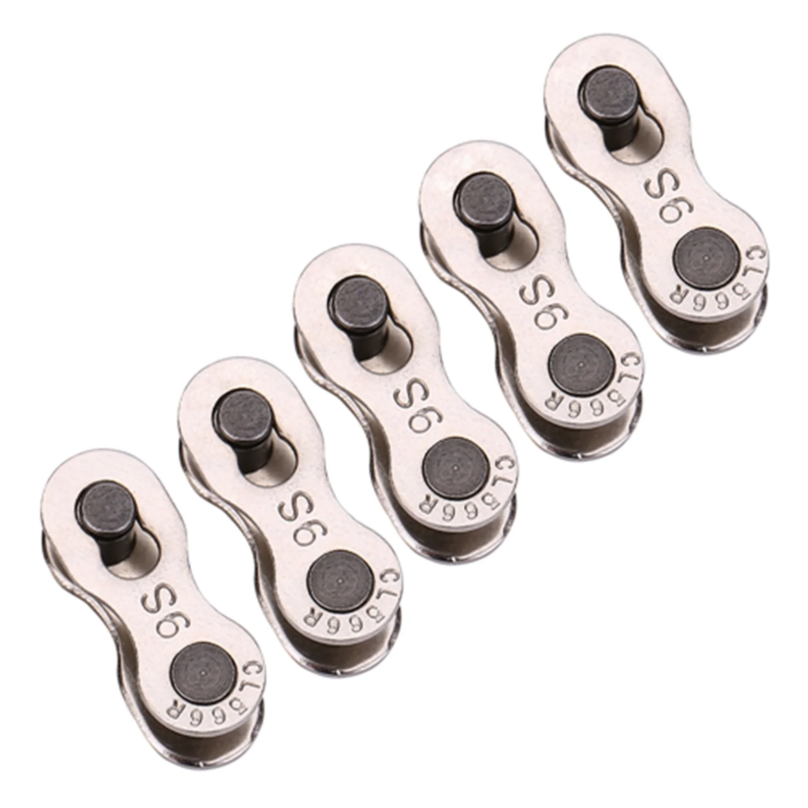 AliExpress tomtop 5 Pairs Heavy Duty Bike Quick Release Chain Mater Link Magic Joint Connector for 8/9/10 Speed