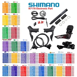 Shimano 105 Series Di2 Groupset R7170 Without Crankset/Electronic Part 2x12s For Road Bike No Crankarm No Chainring Original