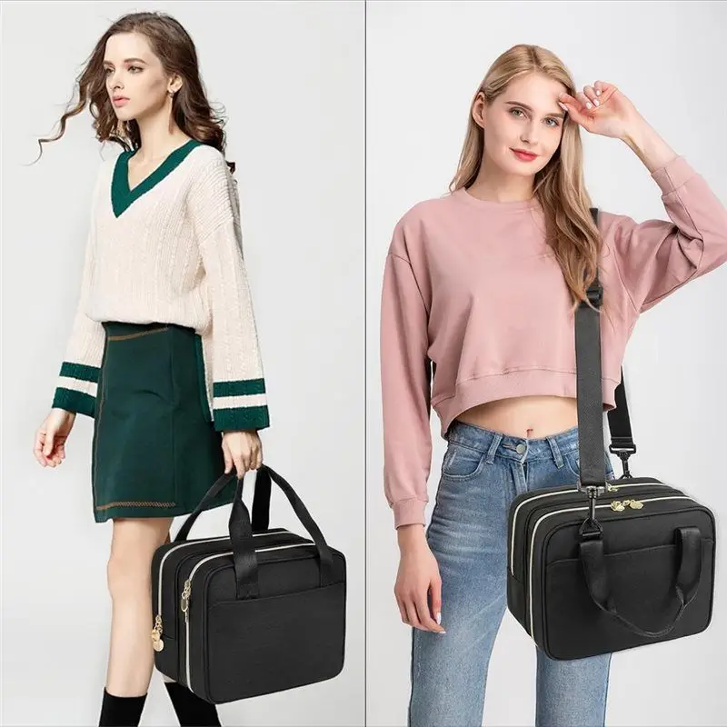 AA76-Bolsa de almacenamiento para extractor de leche portátil, bolsa de viaje enfriadora de leche materna para modelos Momcozy/Medela Elvie/Willow