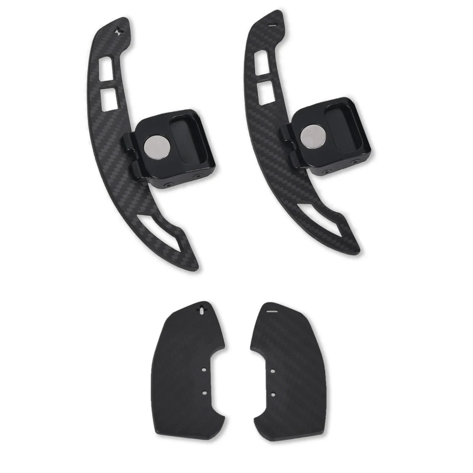 Sell Well Carbon Fiber Steering Wheel Magnetic Paddle Shifter For B9 PA A3 A4 A5 S3 S4 S5 RS3 RS4 RS5 2017-2024 Paddles Shi