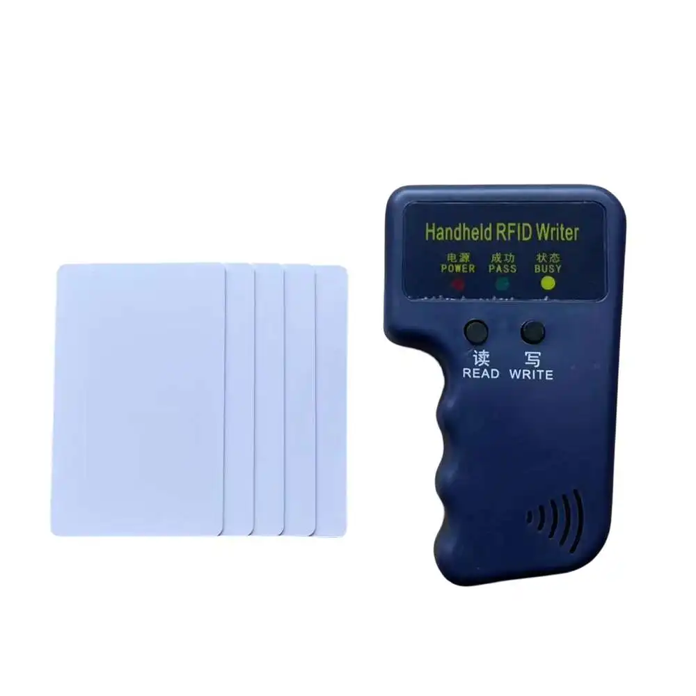 Handheld 125KHz ID Induction Replicator EM4100 TK4100 Card RFID Smart Card Low-frequency T5577 EM4305 CET5200 Keyfob Tags