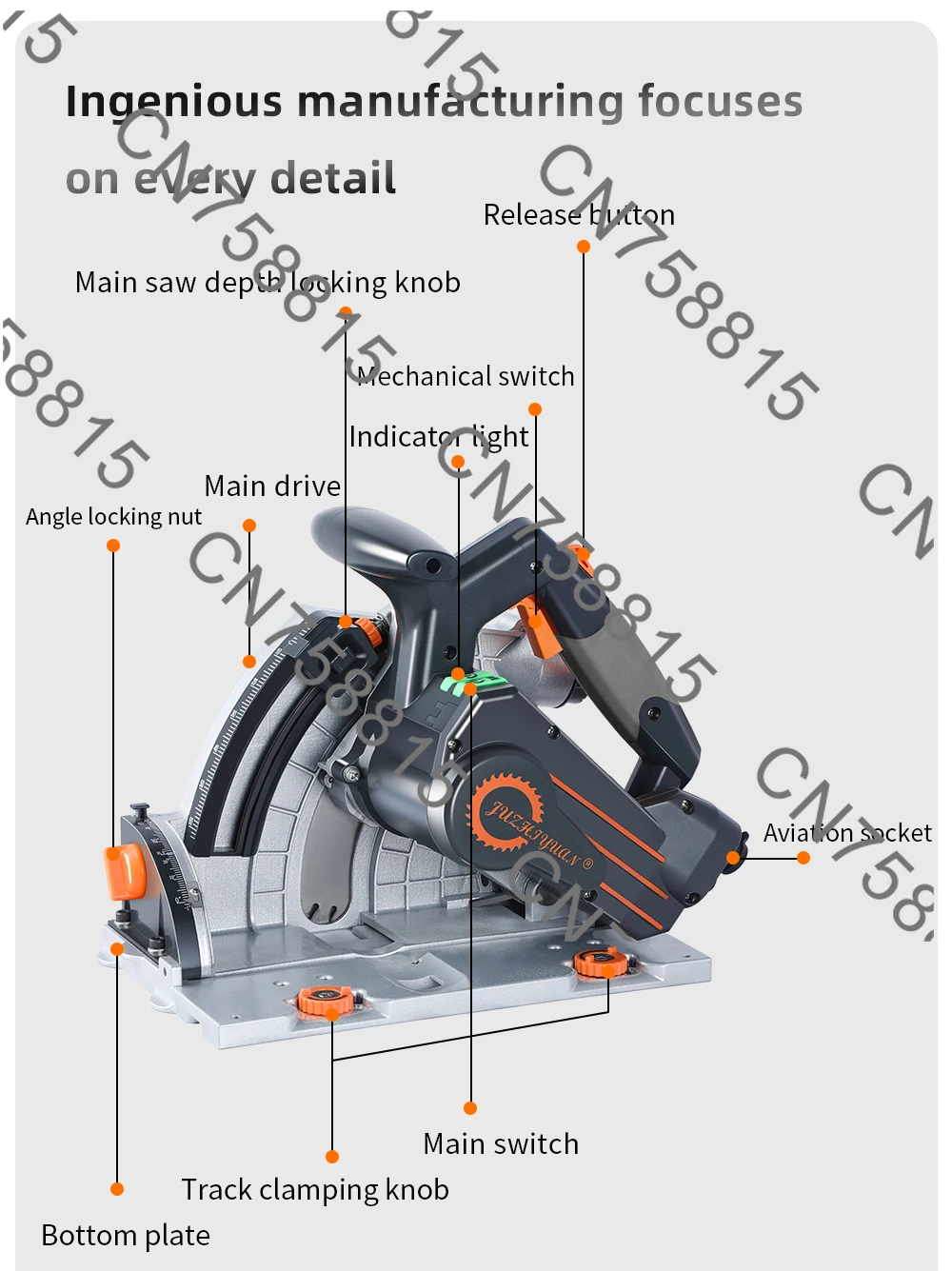 Brushless Rail Saw …