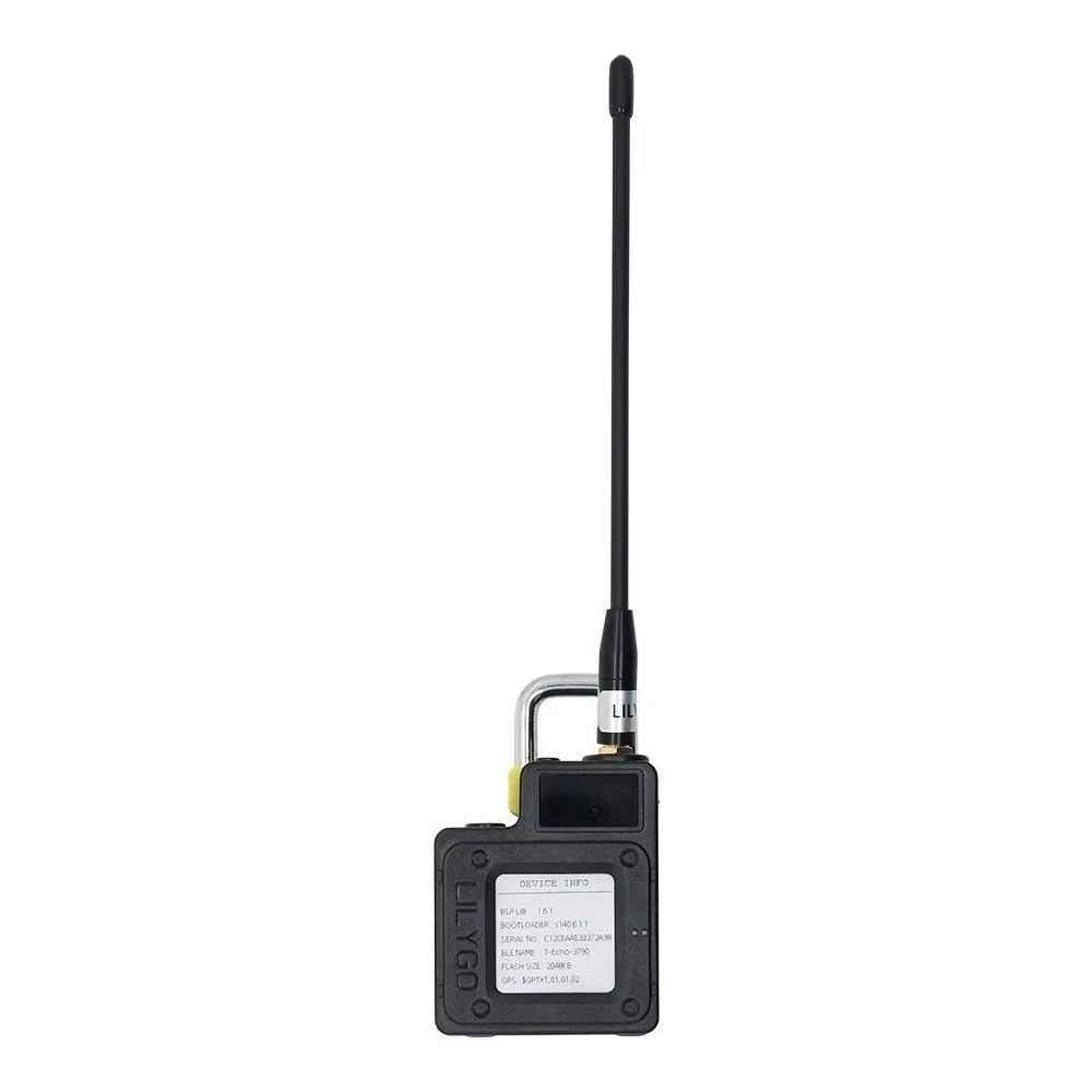 LILYGO T-Echo Plus NRF52840 Multi-Protocol IoT Tracker with SX1262 Long Range LoRa, L76K GNSS, 1.54' E-Paper & BME280 Sensor