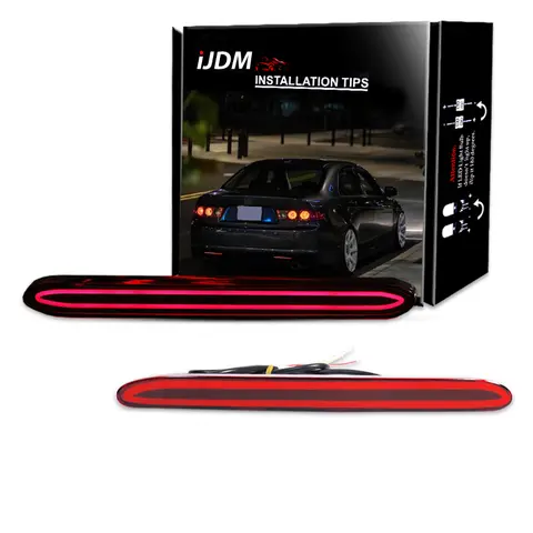 2x luci riflettenti per paraurti a LED stile fanale posteriore per Honda CR-V Odyssey Accord per Acura TSX coda/freno, fendinebbia posteriori indicatori di direzione