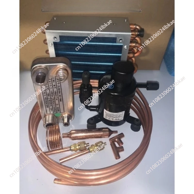 

DIY small air conditioner/chiller loose parts set compressor refrigeration