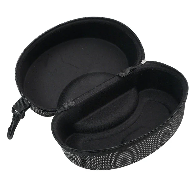 1PCS For DJI Goggles 2/3 (G2/G3) Zipper Closure Storage Bag Protective Hard Shell with Carabiner Clip Portable Carrying Case