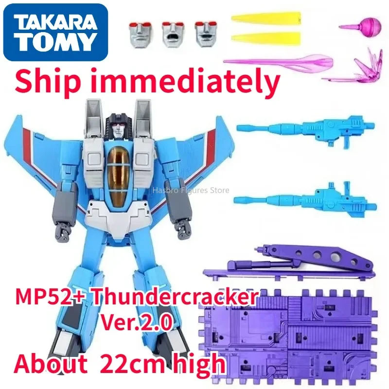 

In Stock Takara Tomy MP52+ Thundercracker Ver.2.0 Transformers Masterpiece Destron Warrior KO Action Figure Model Hobby Toy Gift