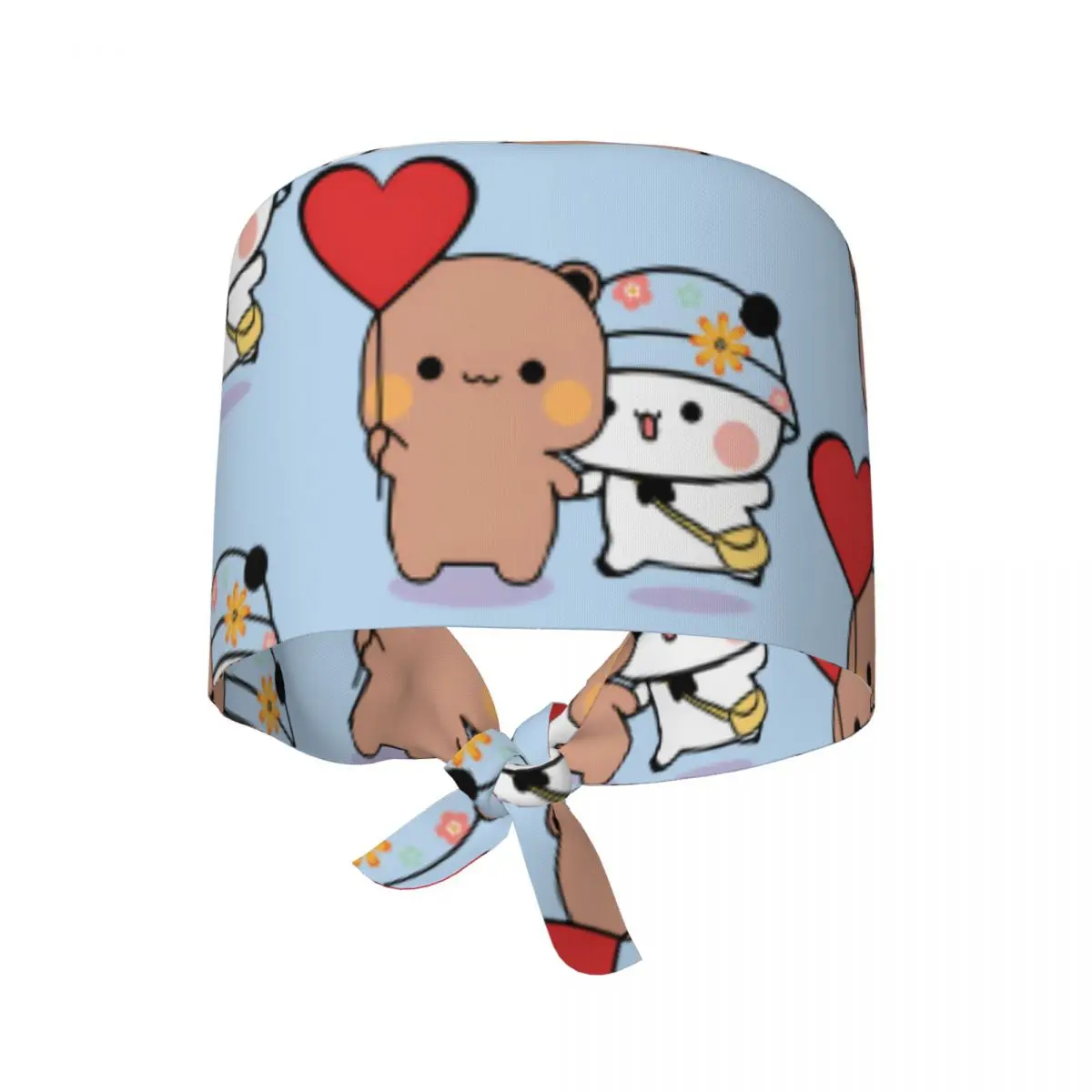Werk Scrubs Hoed Dudu Bubu Verpleegstershoeden Unisex Vrouwen Liefde Mode Medische Hoed Verstelbare Tie Terug Werkkap