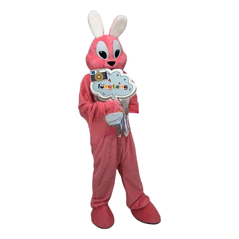 Rabbit Mascot Mascot Fursuit Costumes Easter Walking Puppet Animal Costume