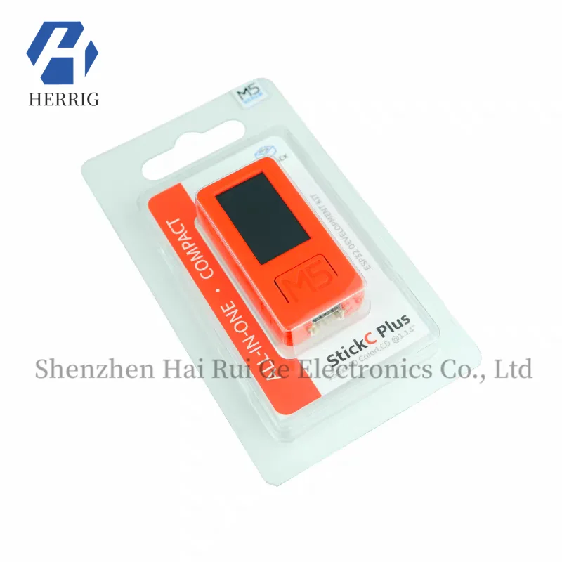 Kit de desarrollo de IoT portátil todo en uno oficial M5Stack StickC Plus ESP32