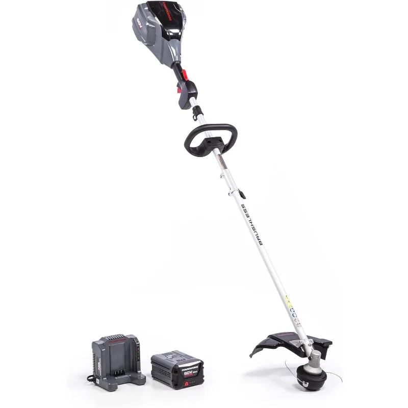 

60V Cordless String Trimmer Included 2.5Ah Battery & Charger, 14" Brushless Motor Battery Powered Weed Eater