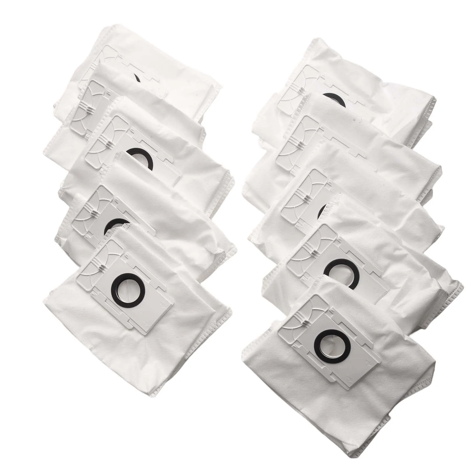 Dust Bags for EZVIZ For RC3 Plus RE4 Plus RE4+ RE5 Plus Robot Vacuum Base Station Compatibility 4 Pack or 10 Pack