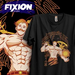 Nanatsu no Taiza β Escanor NAnime T Shirt Manga Gift For Anime Lover All Size Cotton
