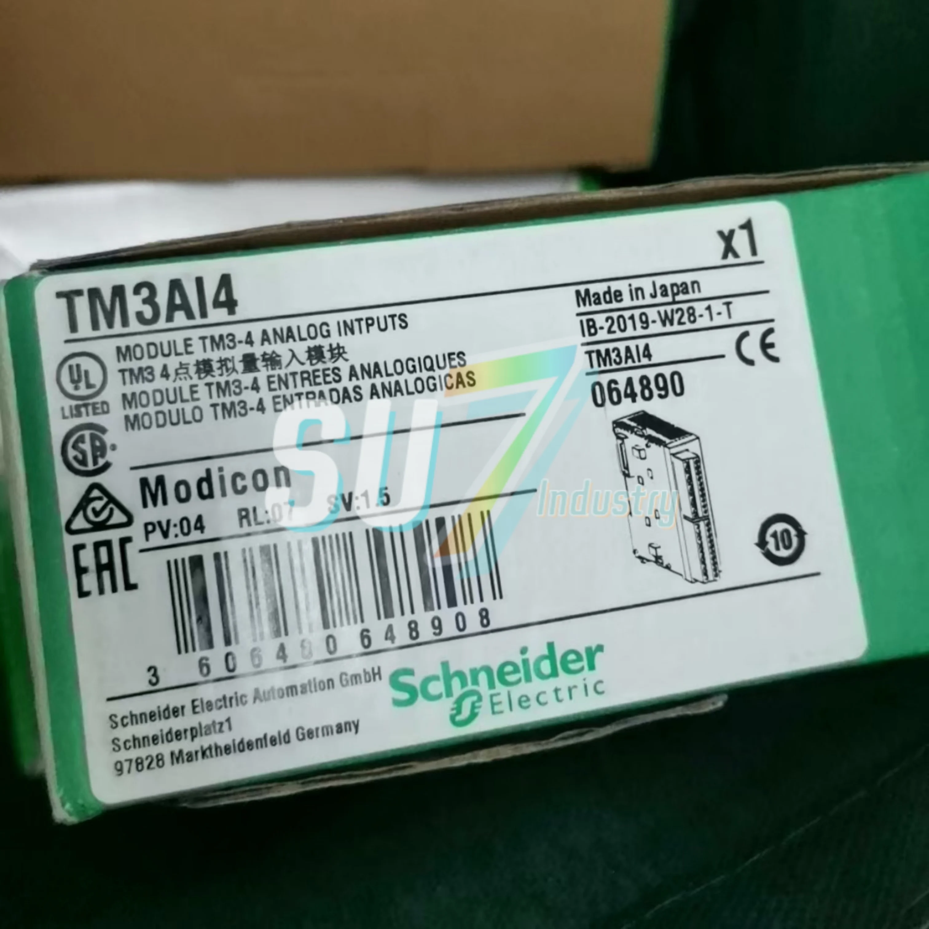 

TM3AI4 TM3TI4 Новый в коробке Модуль расширения