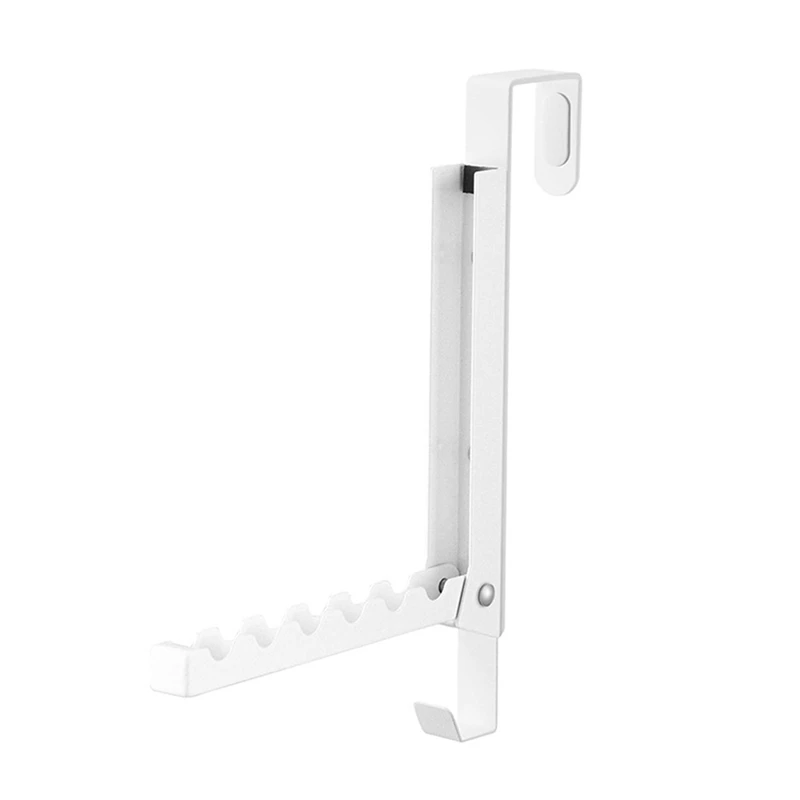 Punching Door Folding Hook Multifunctional Telescopic Folding Clothes Hanger Hanging Clothes Hanger Coat Hanger