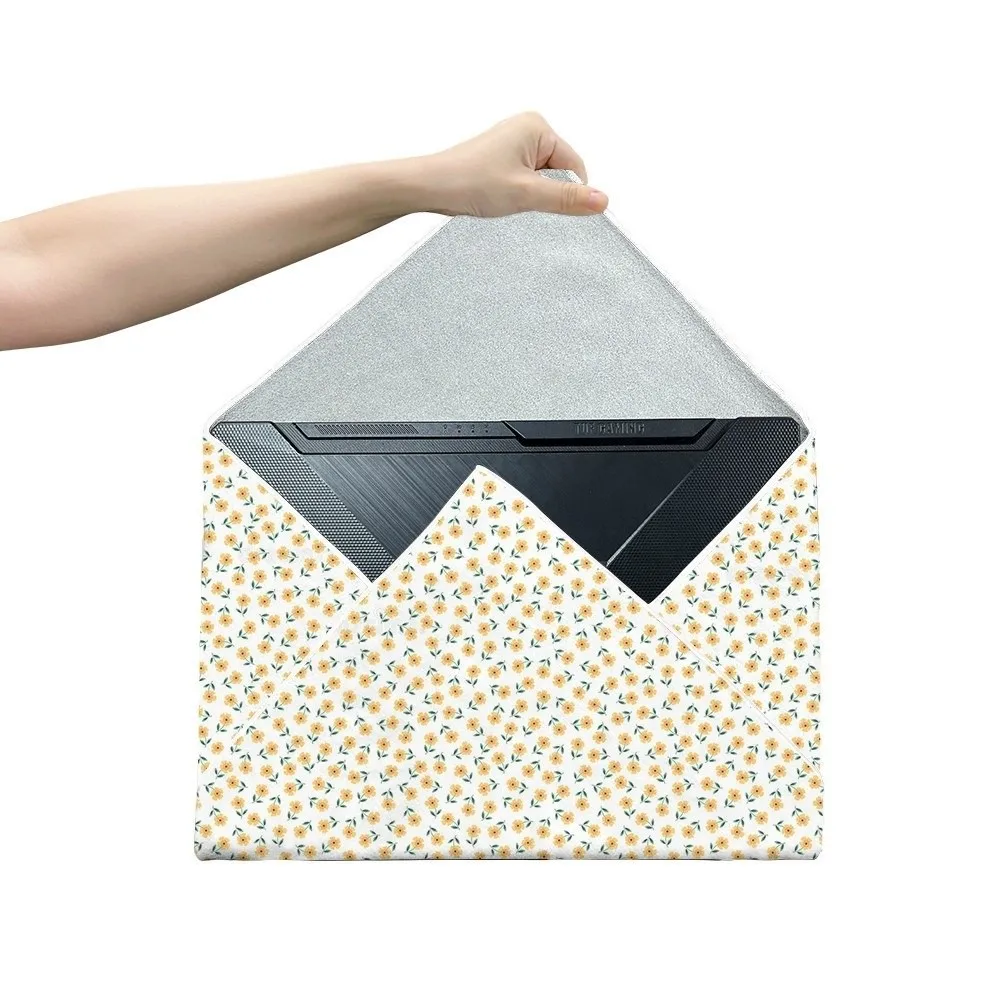 Self-Adhesive Camera Wrap Cloth Portable Reusable Flexible Storage Bag Flexible Cute Printed Inner Sleeve Pouch For DSLR Camera