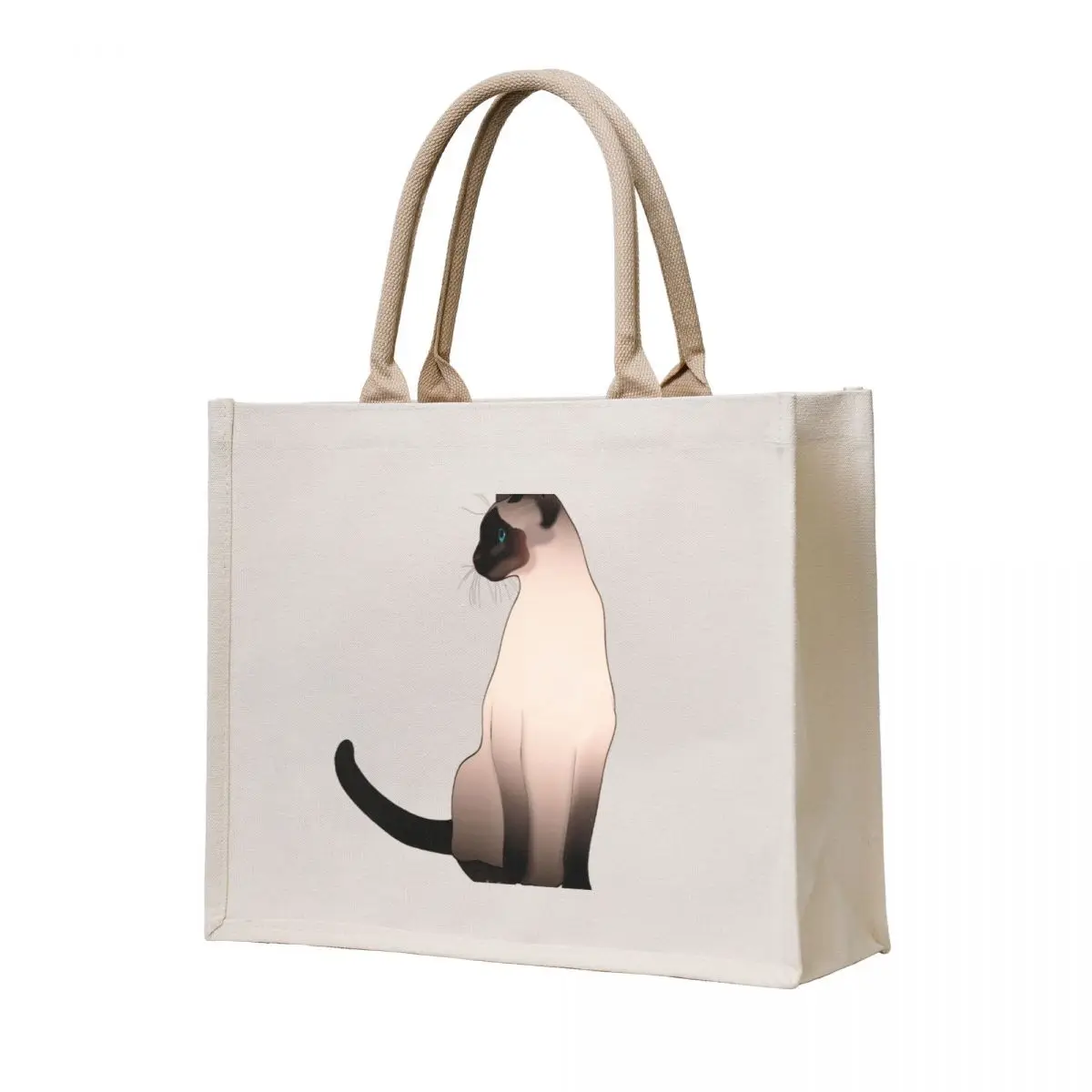 

Seal Point Siamese Cat Tote Bag Fabric bag Canvas stote bag tote woman Women's shopping